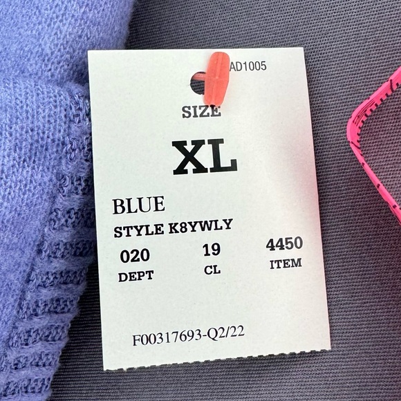 Colsie size XL lavender colored heart pattern mini shorts - Picture 3 of 8